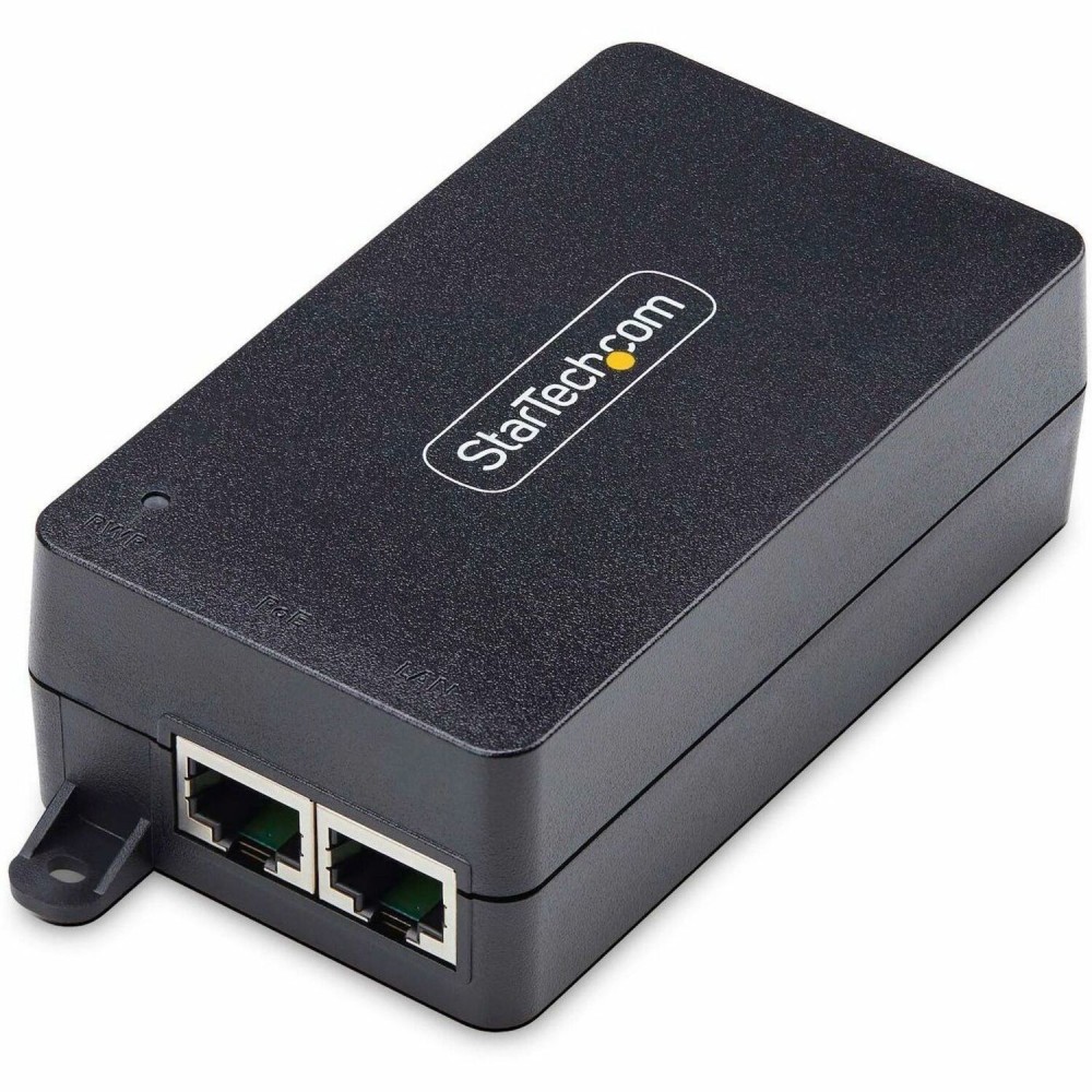 StarTech.com 1-Port 2.5GbE PoE+ Injector, Multi-Gigabit 10M/100M/1G/2.5G Ethernet, Midspan PoE/PoE+ (802.3af/802.3at), 30W, Unmanaged MPN:AF212C-POE-INJECTOR