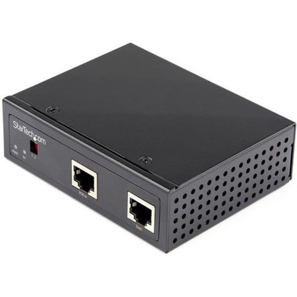 StarTech.com Industrial Gigabit PoE Splitter - 90W Power over Ethernet PoE++ Splitter - 12-48V DC Splitter 802.3bt Ultra PoE -40C to +75C MPN:POESLT1G48V