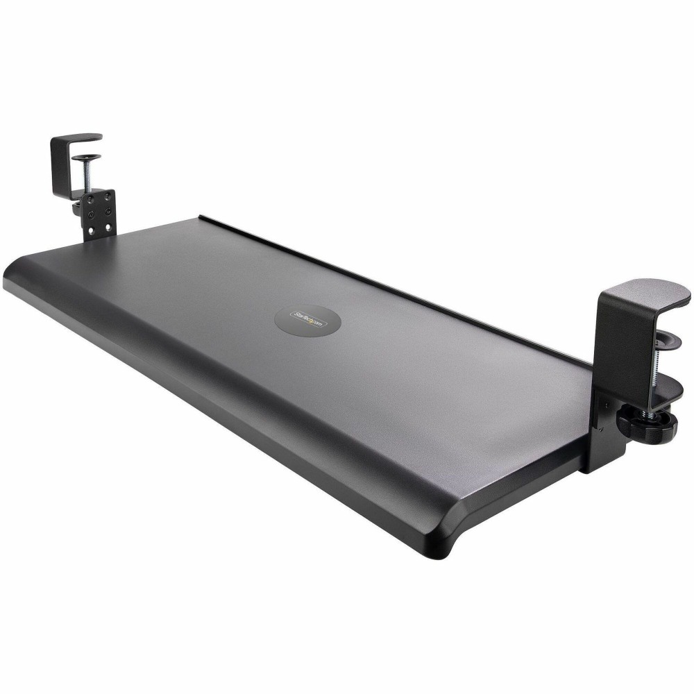 StarTech.com Under Desk Keyboard Tray, Clamp on Keyboard Holder, Up to 12kg/26.5lb, Adjustable, Ergonomic Sliding Keyboard Drawer MPN:KEYBOARD-TRAY-CLAMP1