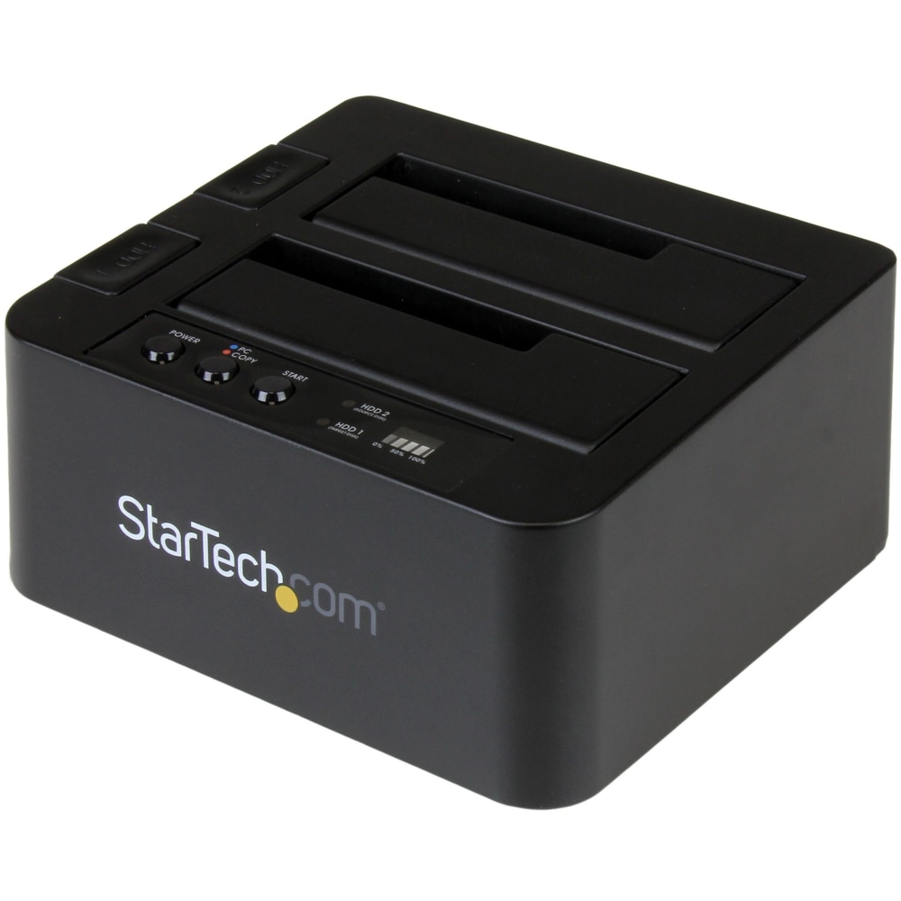 StarTech.com USB 3.1 (10Gbps) Standalone Duplicator Dock for 2.5in & 3.5in SATA SSD / HDD Drives MPN:SDOCK2U313R