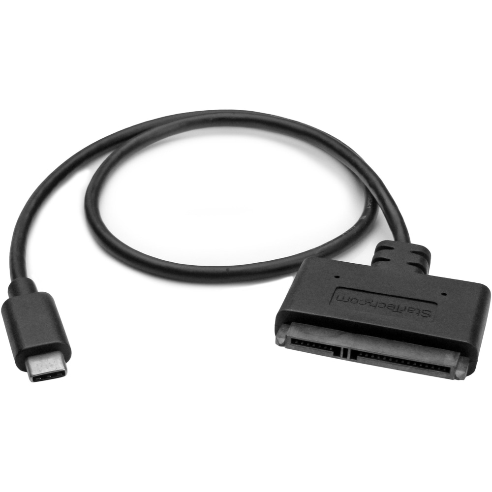 StarTech.com USB C To SATA Adapter - for 2.5 SATA Drives - UASP - External Hard Drive Cable - USB Type C to SATA Adapter - USB31CSAT3CB MPN:USB31CSAT3CB