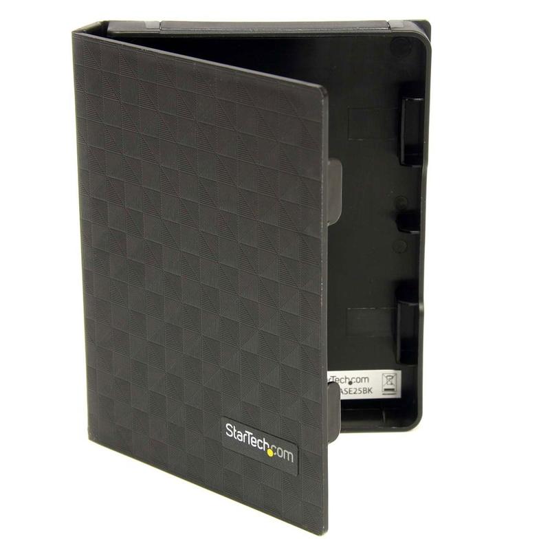 StarTech.com 2.5in Anti-Static Hard Drive Protector Case - Black (3pk) - Provides safe handling and anti-static protection - HDDCASE25BK MPN:HDDCASE25BK