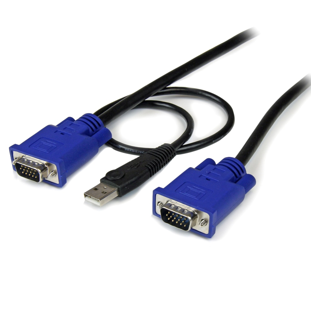 StarTech.com StarTech.com 2-in-1 - Video/USB cable - 4 pin USB Type A, HD-15 (M) - HD-15 (M) - 3.05 m - SVECONUS10 MPN:SVECONUS10
