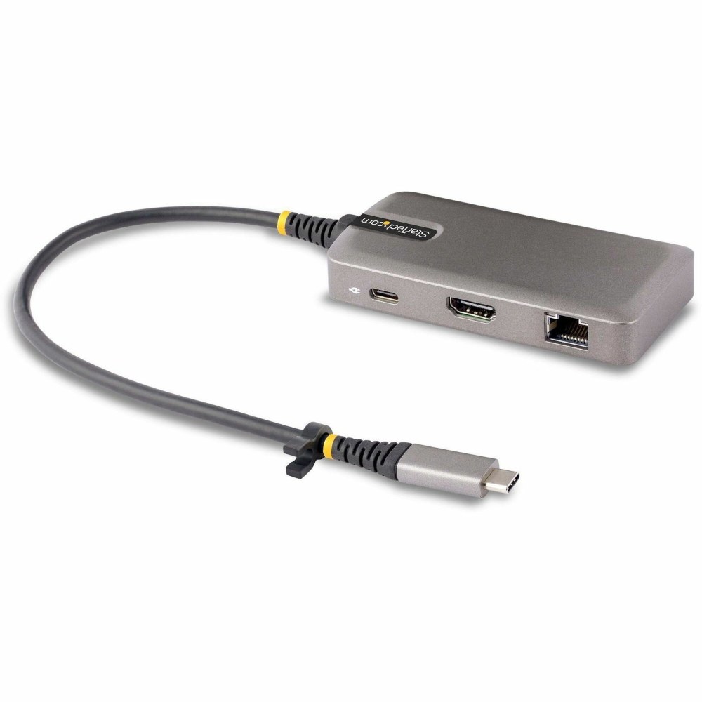 StarTech.com USB-C Multiport Adapter, 4K60Hz HDMI, HDR, 2-Port 5Gbps USB Hub, 100W PD Pass-Through, GbE, Mini Dock, Windows/macOS/ChromeOS MPN:103B-USBC-MULTIPORT