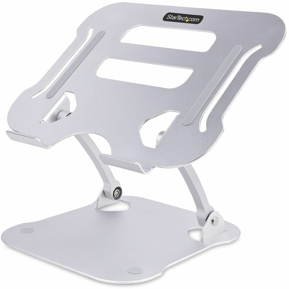 StarTech.com Laptop Stand for Desk, Ergonomic Laptop Stand Adjustable Height, Aluminum, Up to 22lb/10kg, Foldable Notebook Riser/Lift MPN:ADJ-LAPTOP-RISER