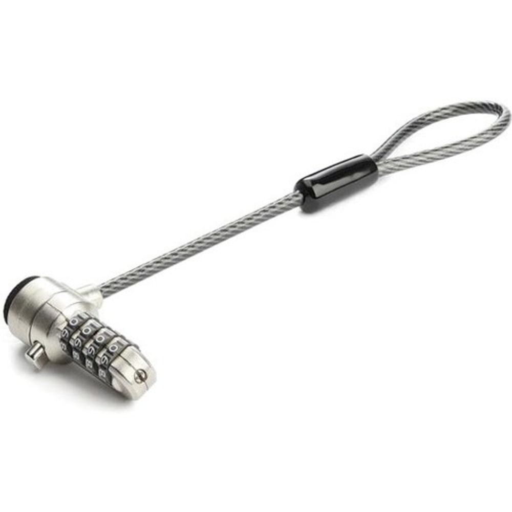StarTech.com Laptop Cable Lock Expansion Loop - 6in / 2.5 cm Branch Cable & K-Slot Combination Lock - Computer Security Cable (BRNCHLOCK) MPN:BRNCHLOCK