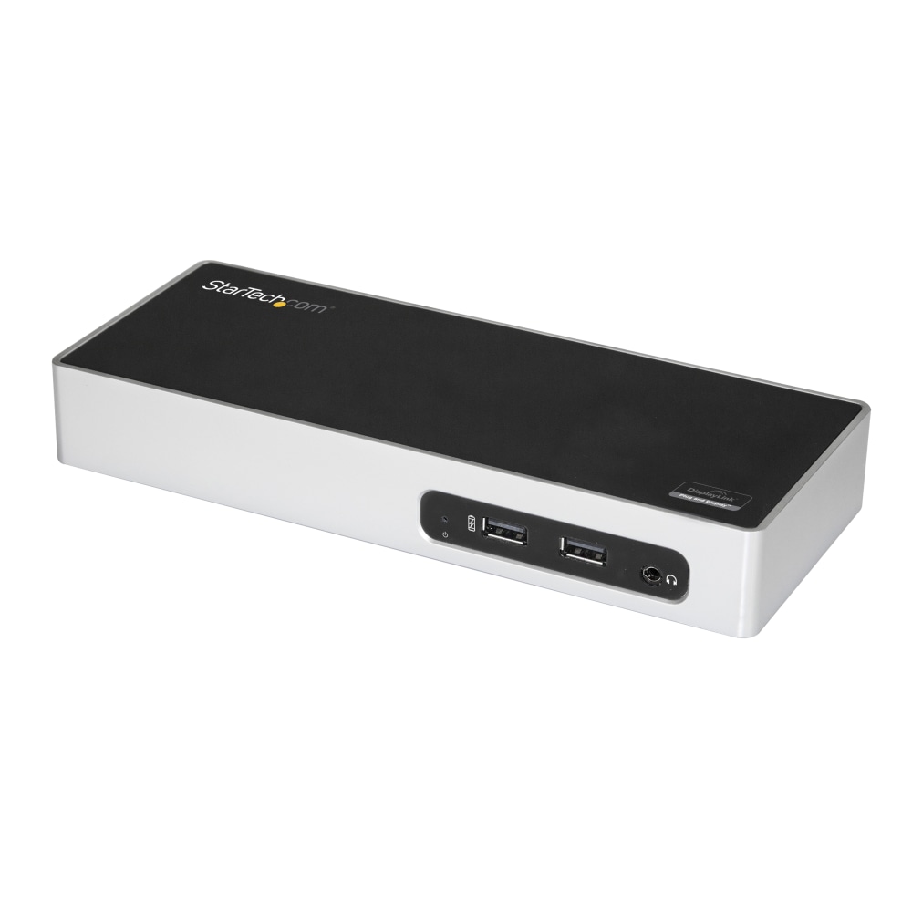 StarTech.com Dual Monitor USB 3.0 Docking Station - Mac & Windows - HDMI & DVI + DVI to VGA Adapter - DK30ADD MPN:DK30ADD