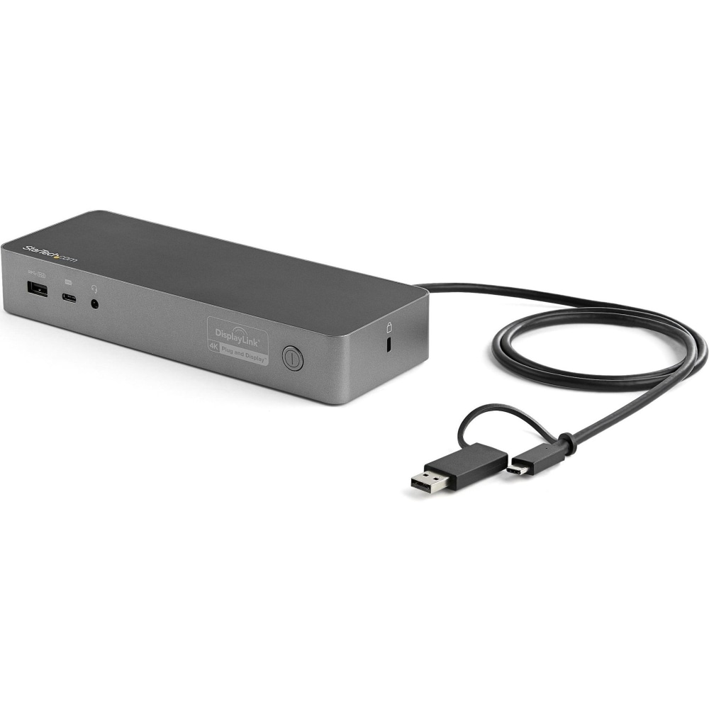 StarTech.com Dual 4K Universal Laptop Docking Station - USB- C/USB 3.0 - 100W PD MPN:DK30C2DPEP