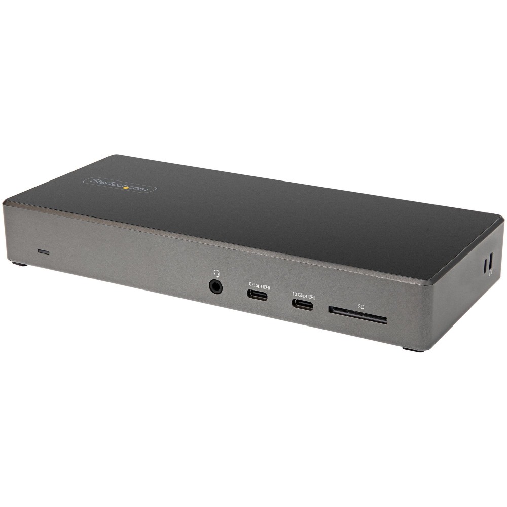 StarTech.com USB C Dock, Triple 4K Monitor USB-C Docking Station with DP 1.4 & DSC, 2x DisplayPort & 1x HDMI, 100W PD, 6x USB (2x 10Gbps) MPN:DK31C2DHSPD