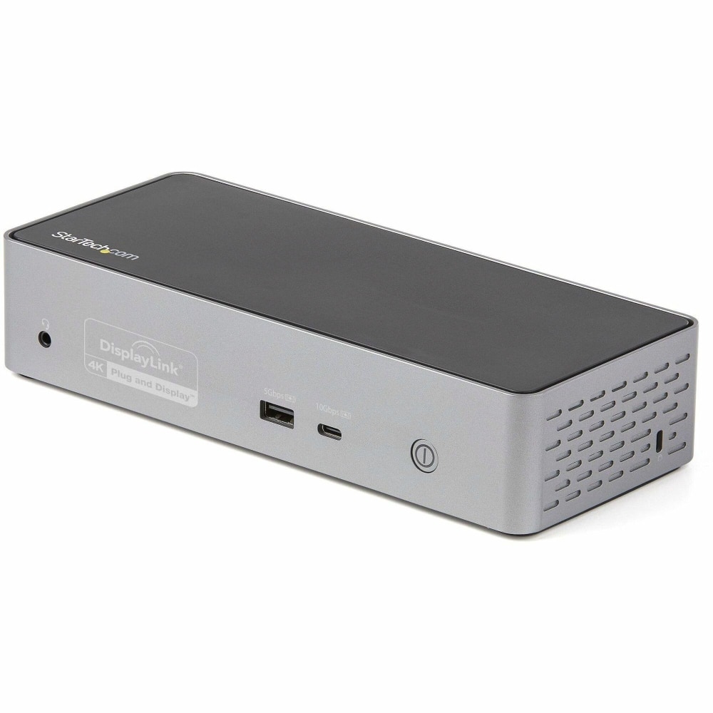 StarTech.com USB-C Dock, 4K 60Hz Quad Monitor DisplayPort & HDMI, Universal USB C Docking Station, 100W Power Delivery, USB Hub 1C/3A, GbE MPN:DK31C4DPPD