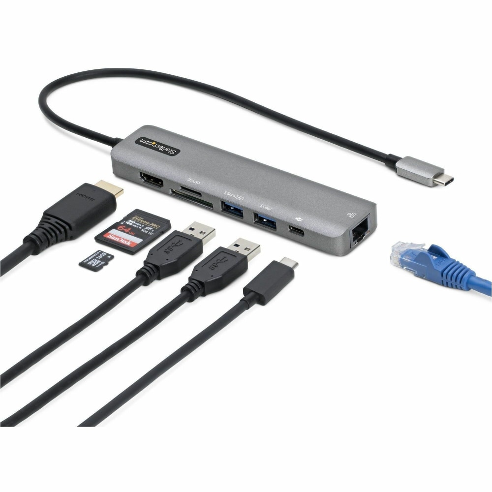 StarTech.com Docking Station - for Notebook/Tablet/Workstation/Monitor - 100 W - USB 3.2 Gen 1 (3.1 Gen 1) Typ - DKT30CHSDPD1 MPN:DKT30CHSDPD1