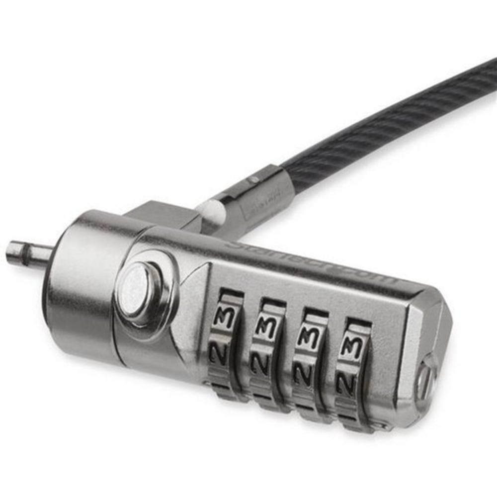 StarTech.com 6.5ft Laptop Cable Lock - 4 Digit Combination Anti-Theft Security Lock - LTLOCK4D MPN:LTLOCK4D