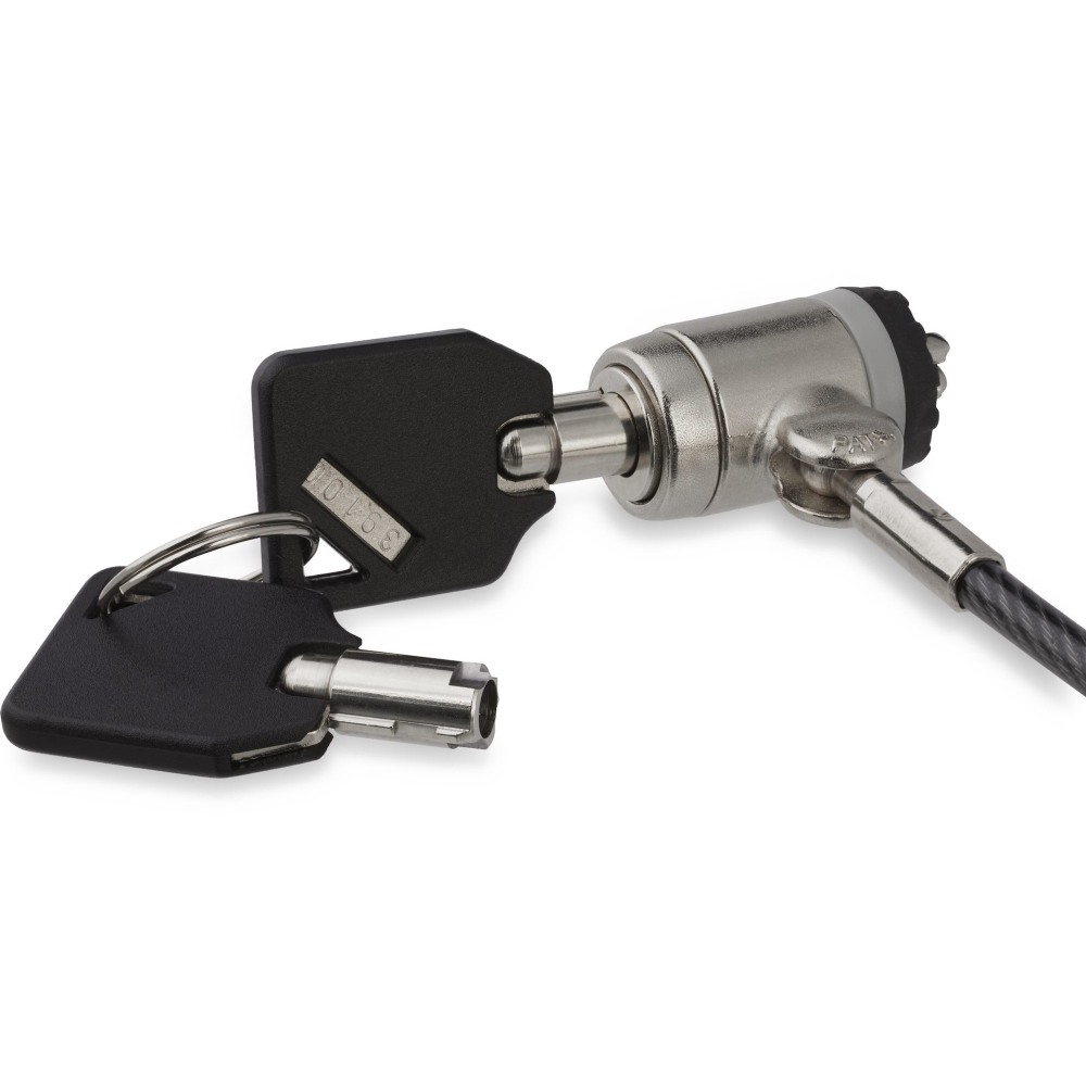 StarTech.com 6ft (2m) Laptop Cable Lock with Keys, Anti-Theft Keyed Security Cable - LTLOCKKEY MPN:LTLOCKKEY