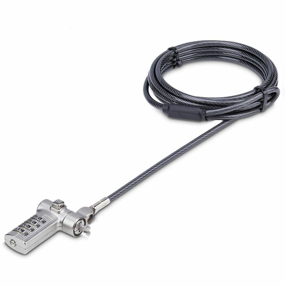 StarTech.com Universal Laptop Lock 6.6ft, Security Cable - UNIVC4DLAPTOPLOCK MPN:UNIVC4D-LAPTOP-LOCK