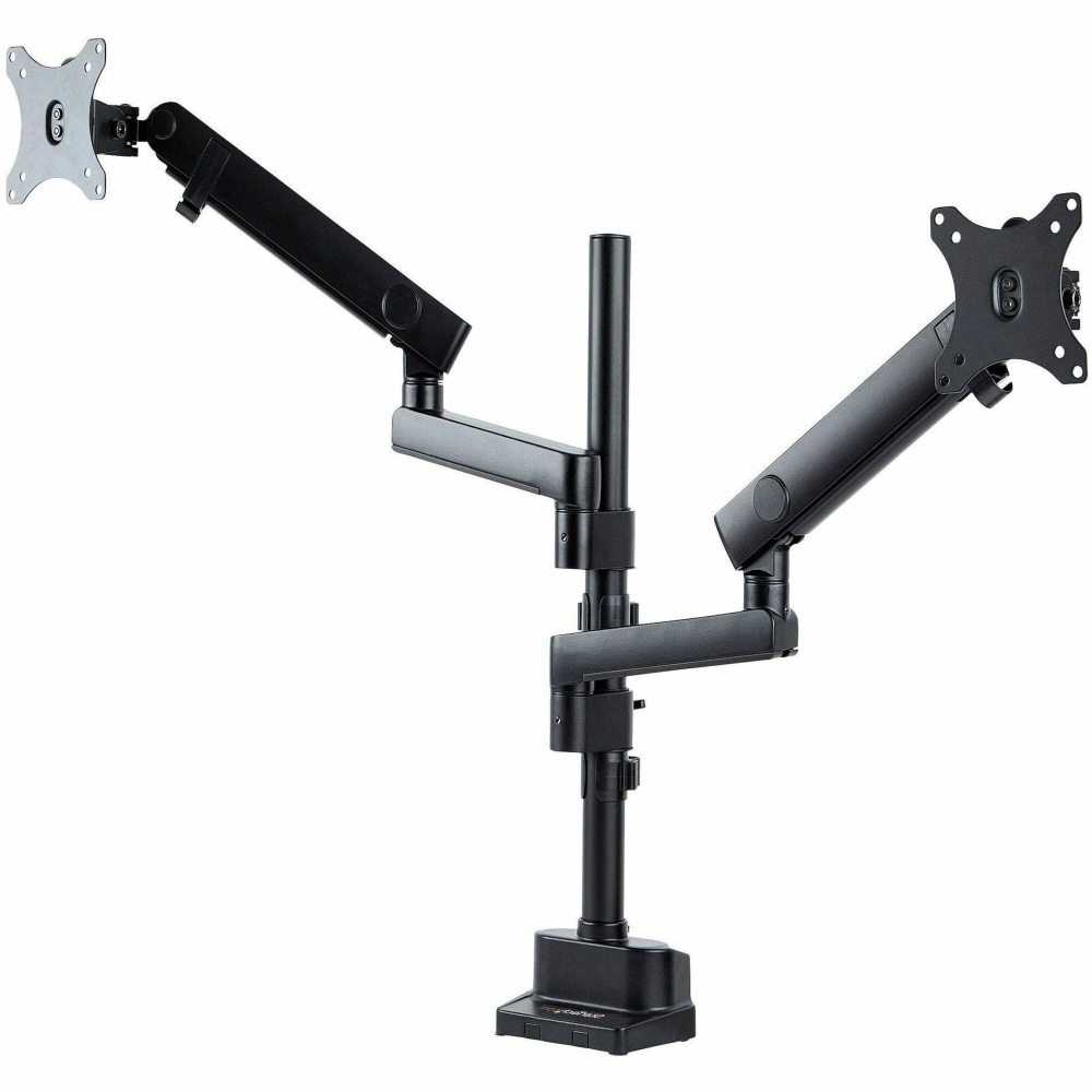 StarTech.com Desk Mount Dual Monitor Arm - Full Motion Monitor Mount for 2x VESA Displays up to 32in (17lb/8kg) MPN:ARMDUALPIVOT