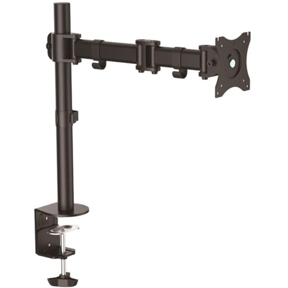 StarTech.com Desk Mount Monitor Arm 34 inch VESA Displays - Articulating Single Monitor Pole Mount - Height Adjustable Arm - Clamp/Grommet MPN:ARMPIVOTB
