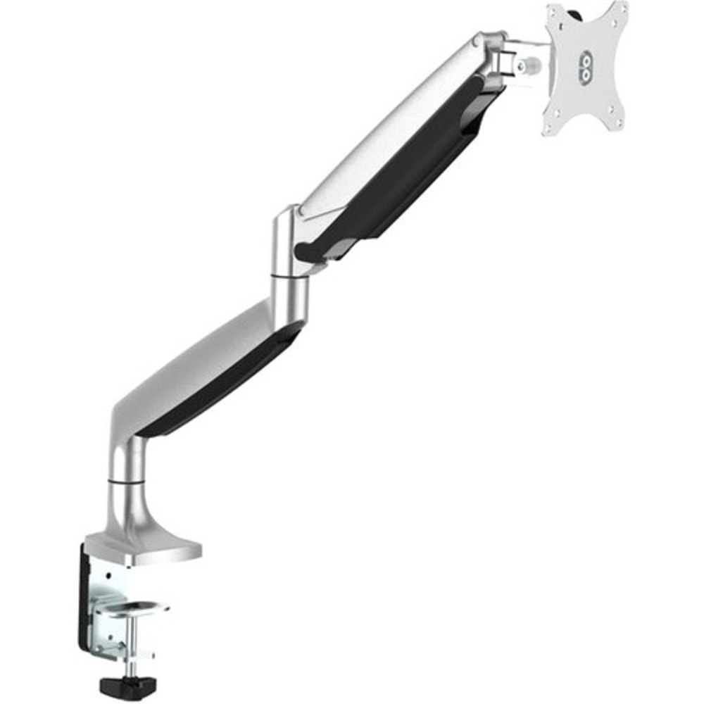 StarTech.com Single Desk Mount Monitor Arm - Full Motion - Articulating - For VESA Mount Monitors up to 34in - Heavy Duty Aluminum - Silver MPN:ARMPIVOTHD