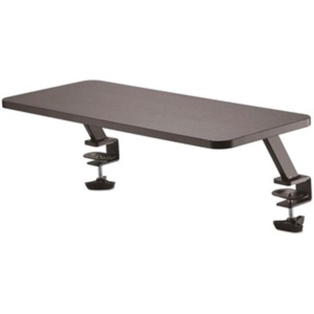 StarTech.com Monitor Riser Stand - Clamp-on Monitor Shelf for Desk - Extra Wide 25.6in/65 cm - For up to 34in Monitors - Black (MNRISERCLMP) MPN:MNRISERCLMP
