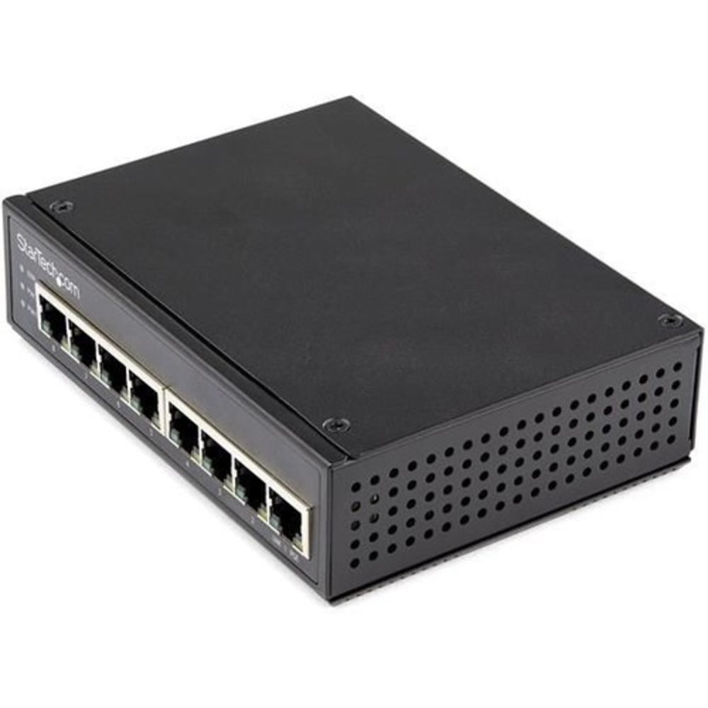 StarTech.com Industrial 8 Port Gigabit PoE Switch 30W - Power Over Ethernet Switch - GbE POE+ Network Switch - IESC1G80UP MPN:IESC1G80UP