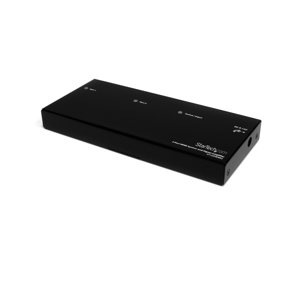 StarTech.com 2 Port High Speed HDMI Video Splitter and Signal Amplifier MPN:ST122HDMI2