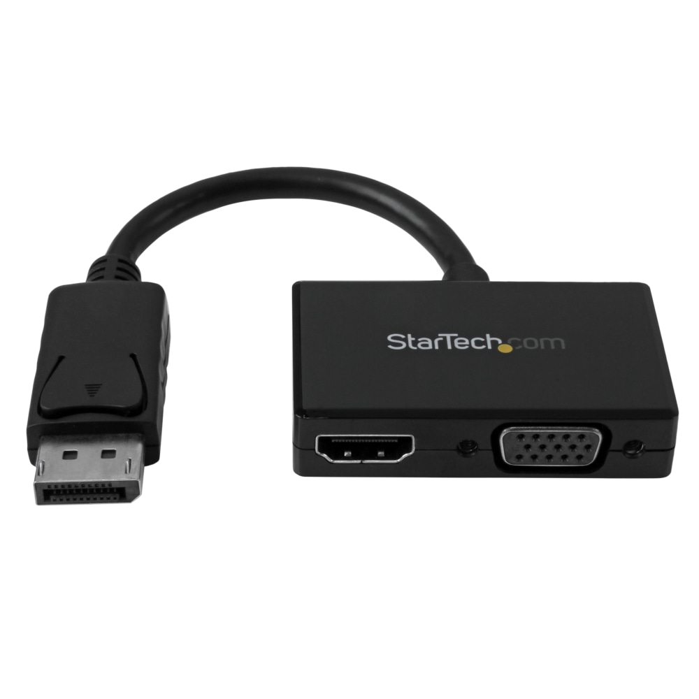 StarTech.com Travel A/V 2-in-1 DisplayPort To HDMI Or VGA Adapter MPN:DP2HDVGA