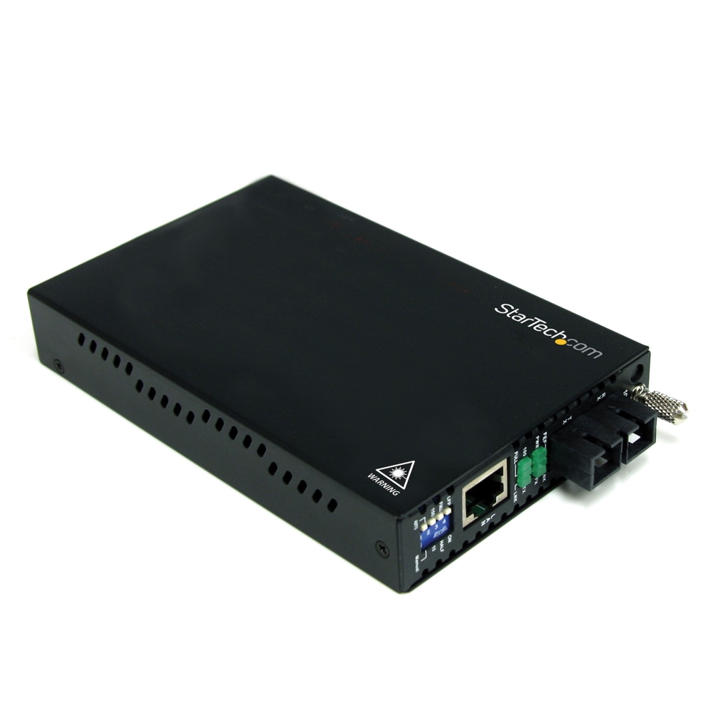 StarTech.com 10/100 Mbps Single Mode Fiber Media Converter SC 30 km MPN:ET90110SM302