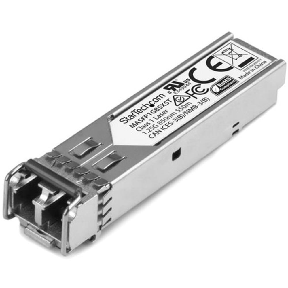 StarTech.com Cisco Meraki MA-SFP-1GB-SX Compatible SFP Module - 1000BASE-SX Fiber Optical SFP Transceiver - MASFP1GBSXST MPN:MASFP1GBSXST