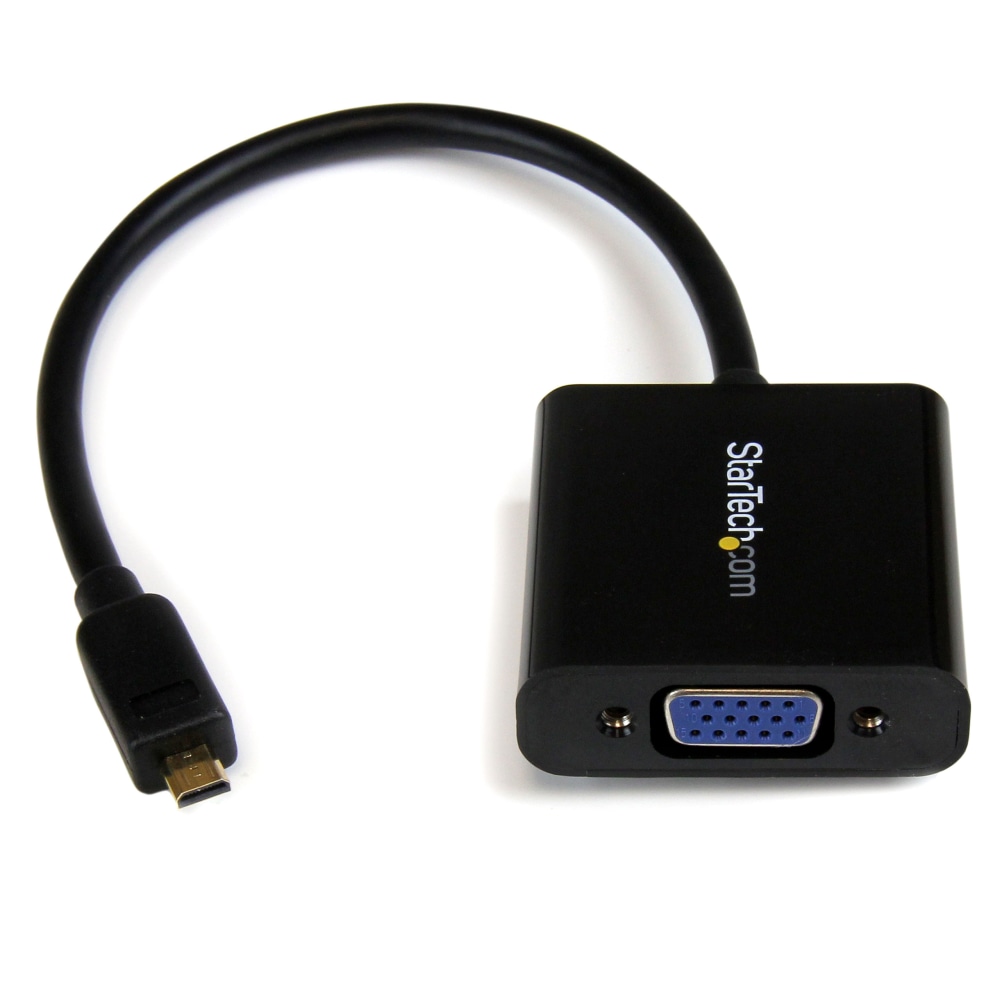 StarTech.com Micro HDMI to VGA Adapter Converter - MCHD2VGAE2 MPN:MCHD2VGAE2