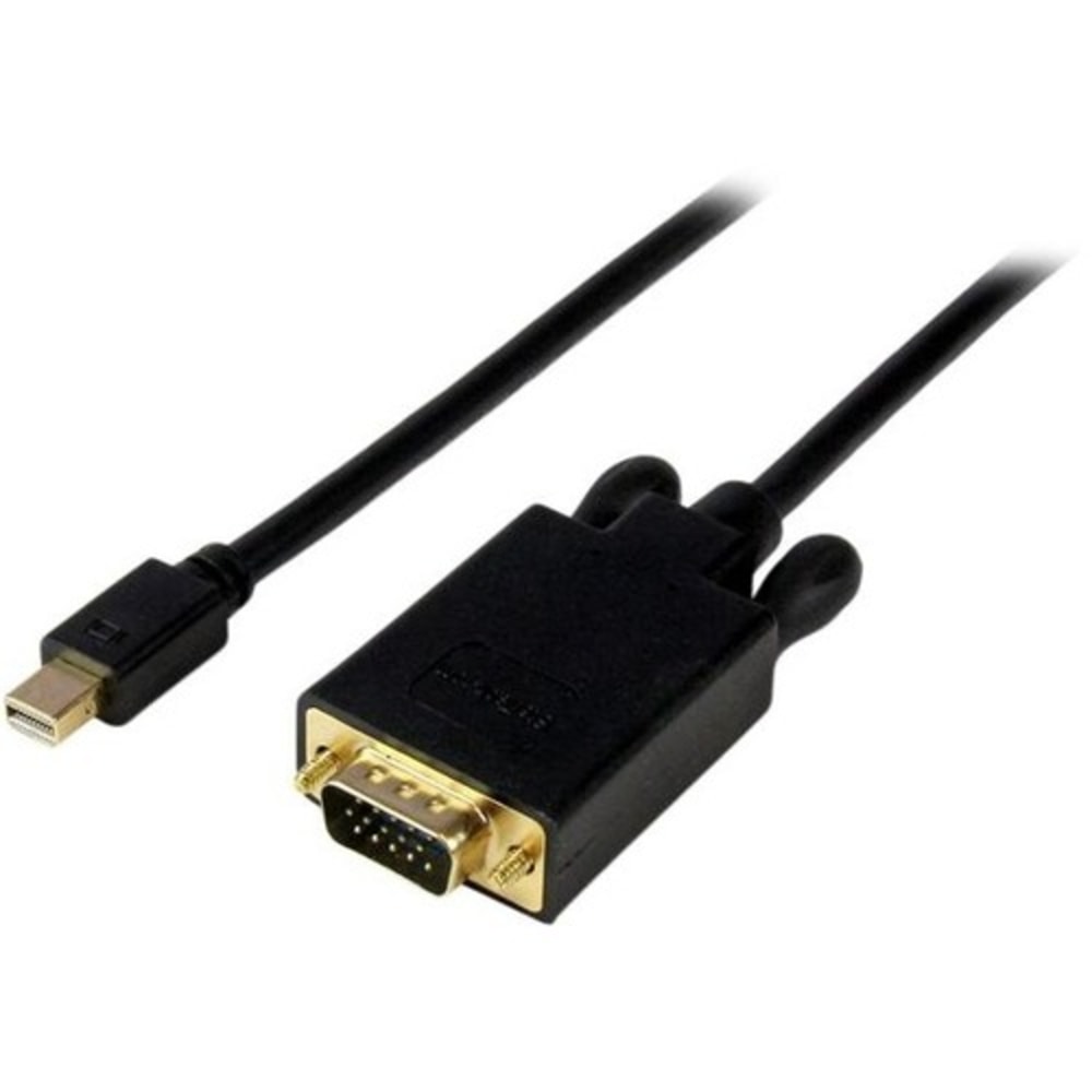 StarTech.com 6ft Mini DisplayPort to VGA Cable - Active - 1920x1200 - mDP to VGA Adapter Cable - MDP2VGAMM6B MPN:MDP2VGAMM6B