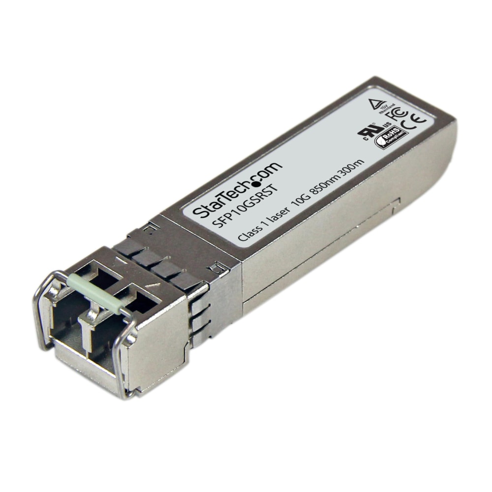 StarTech.com Cisco SFP-10G-SR Compatible SFP+ Module - 10GBASE-SR Fiber Optical SFP Transceiver - Lifetime Warranty - SFP10GSRST MPN:SFP10GSRST
