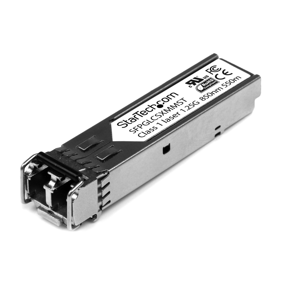 StarTech.com Cisco GLC-SX-MM Compatible SFP Module - 1000BASE-SX Fiber Optical SFP Transceiver - Lifetime Warranty - SFPGLCSXMMST MPN:SFPGLCSXMMST
