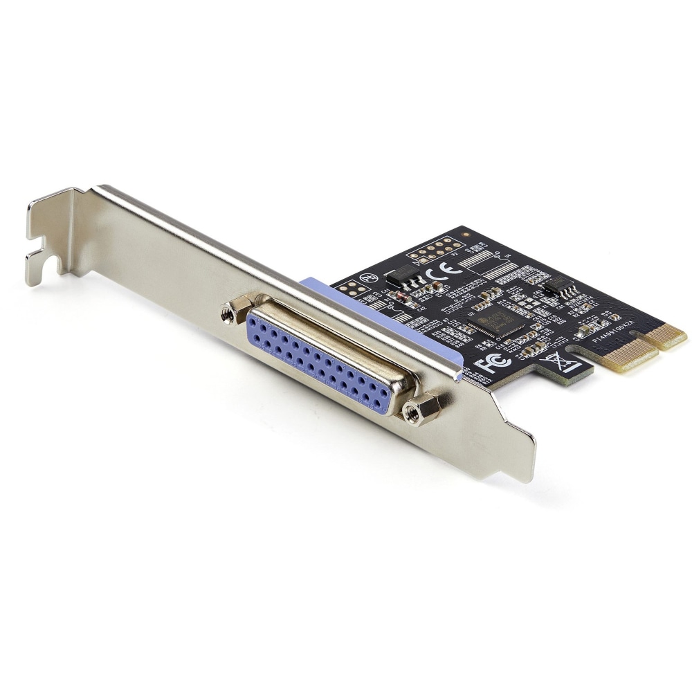 Line StarTech.com 1-Port Parallel PCIe Card, PCI Express to Parallel DB25 LPT Adapter Card, Desktop Expansion Controller - PEX1P2 MPN:PEX1P2