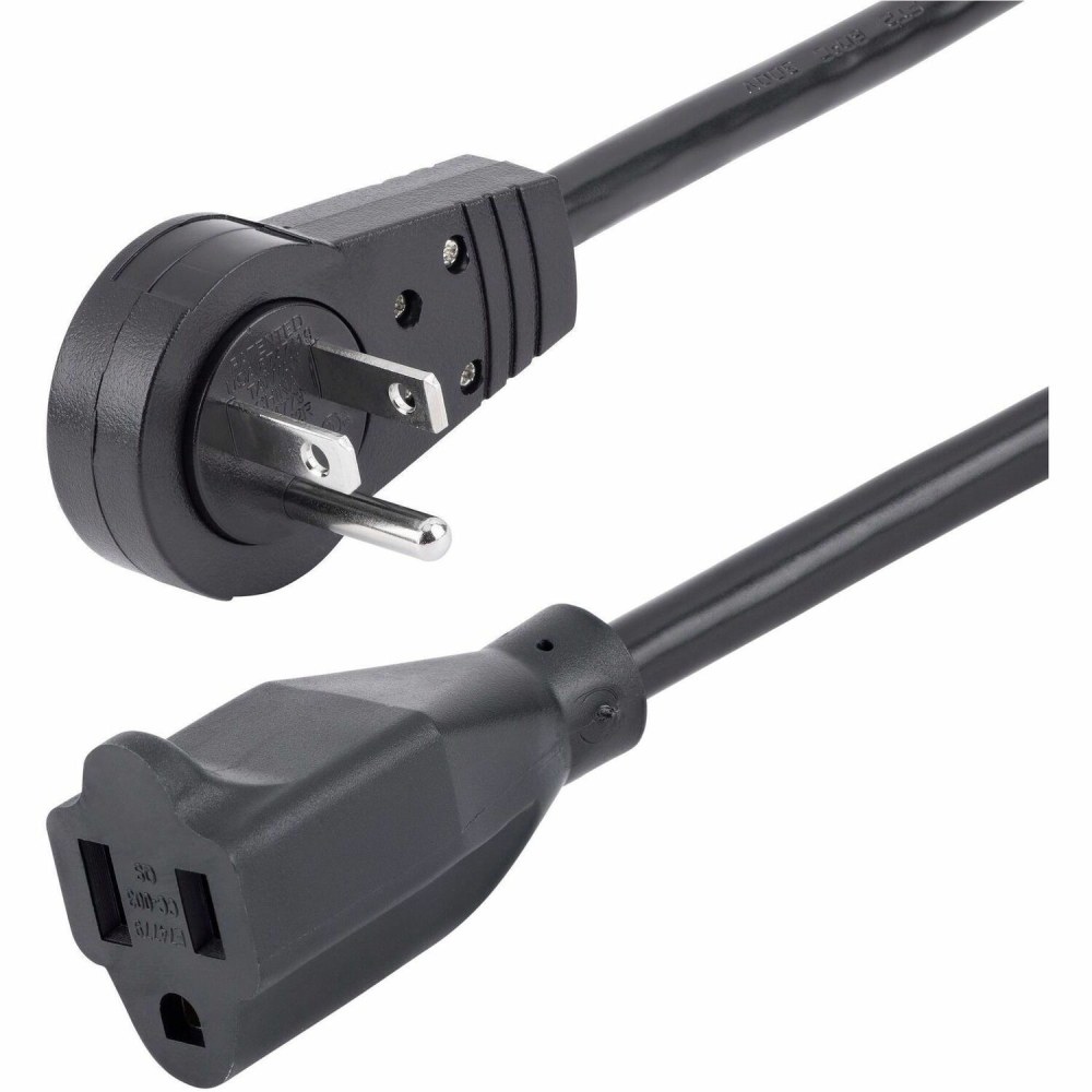 StarTech.com Rotating Flat Plug Extension Cord, 3ft MPN:RTPAC1013