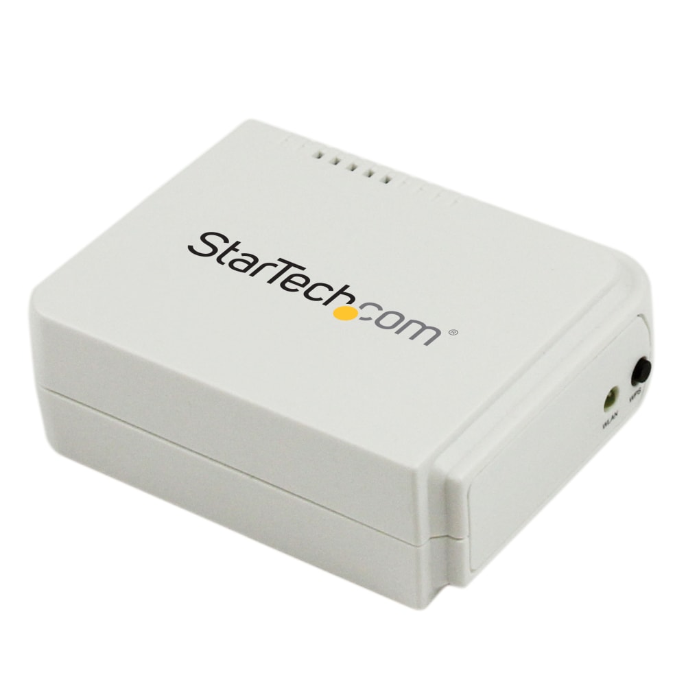 StarTech.com 1 Port USB Wireless N Network Print Server with 10/100 Mbps Ethernet Port - 802.11 b/g/n - PM1115UW MPN:PM1115UW