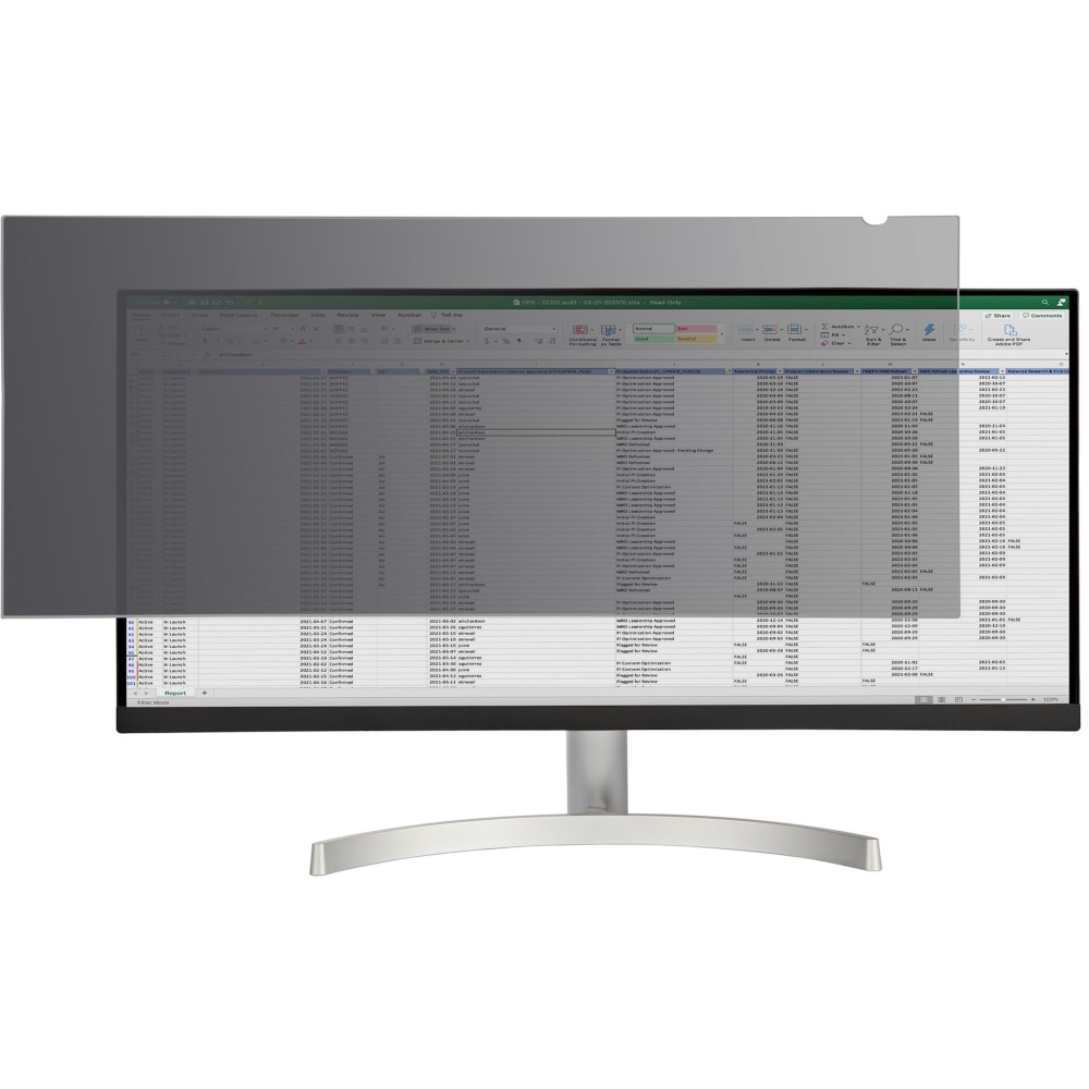 Line StarTech.com Monitor Privacy Screen for 34 inch Ultrawide Display, 21:9 Widescreen Computer Screen Security Filter, Blue Light Reducing MPN:PRIVSCNMON34W