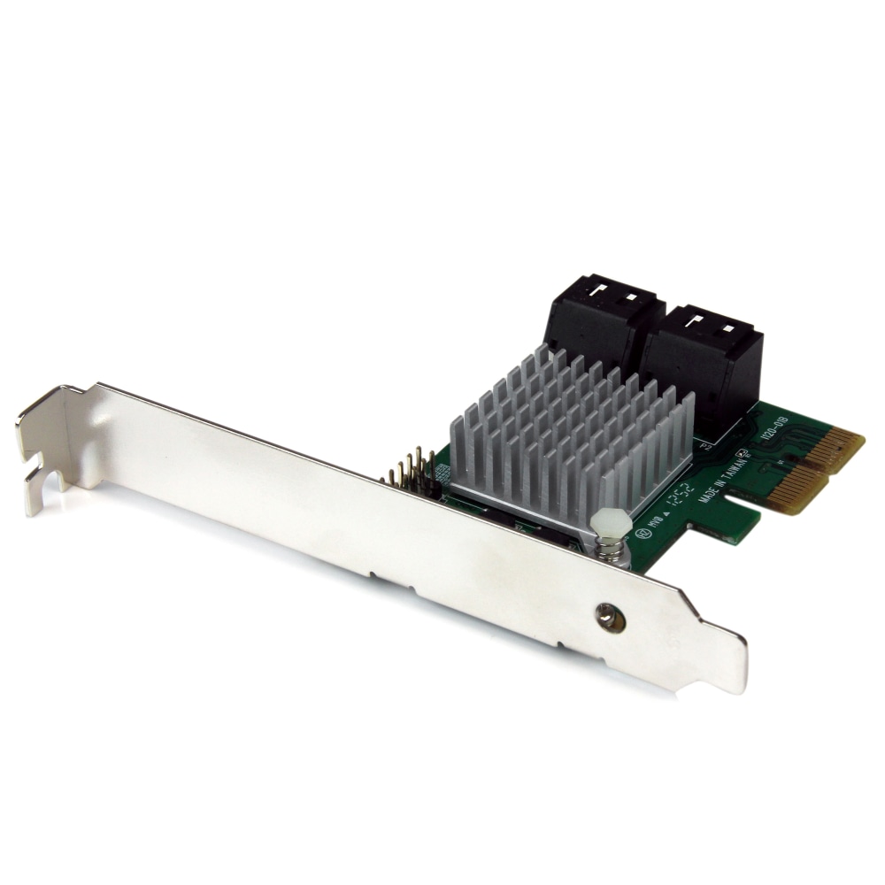 StarTech.com 4 Port PCI Express 2.0 SATA III 6Gbps RAID Controller Card with HyperDuo SSD Tiering - Serial ATA/600 - PEXSAT34RH MPN:PEXSAT34RH