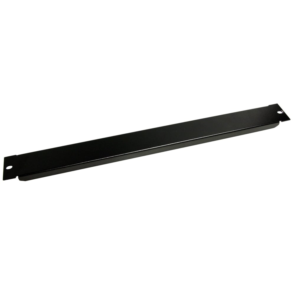 StarTech.com Blanking Panel - 1U - 19in - Steel - Black - Blank Rack Panel - Filler Panel - Rack Mount Panel - Rack Blanks MPN:BLANKB1