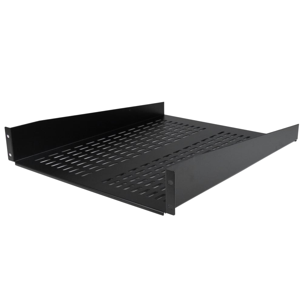 StarTech.com 2U 22in Vented Rack Mount Shelf - Fixed 22 inch Deep antilever Rackmount Tray for Server Rack Cabinet Shelf - 50lbs / 23kg MPN:CABSHELF22V