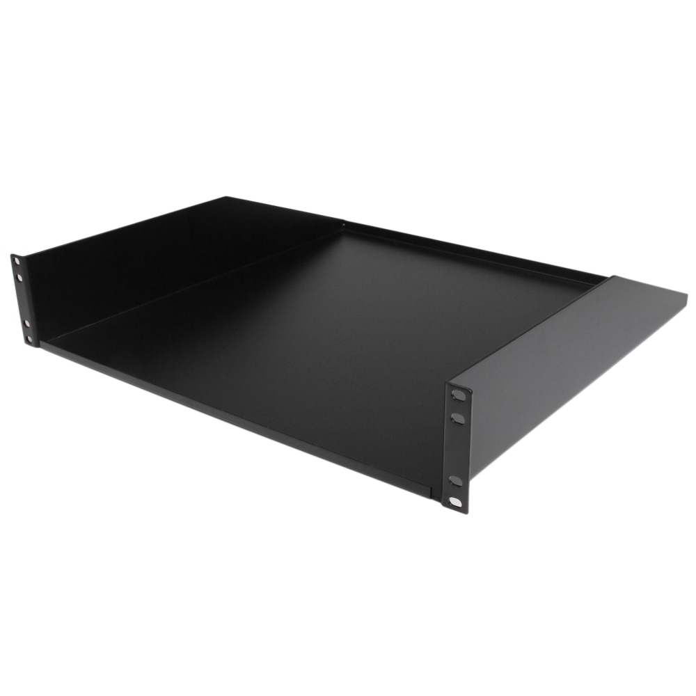 StarTech.com 2U Rack Mount Cantilever Shelf - Heavy Duty Fixed Server Rack Cabinet Shelf - 125lbs/56kg - - CABSHELFHD MPN:CABSHELFHD