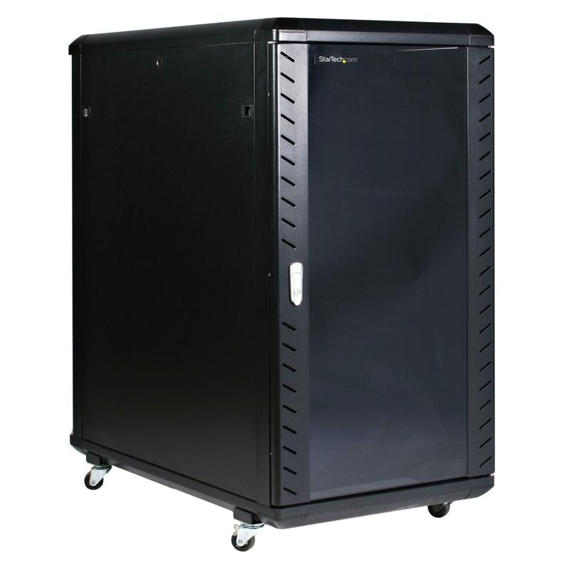 StarTech.com 22U 36in Knock-Down Server Rack Cabinet with Caster MPN:RK2236BKF