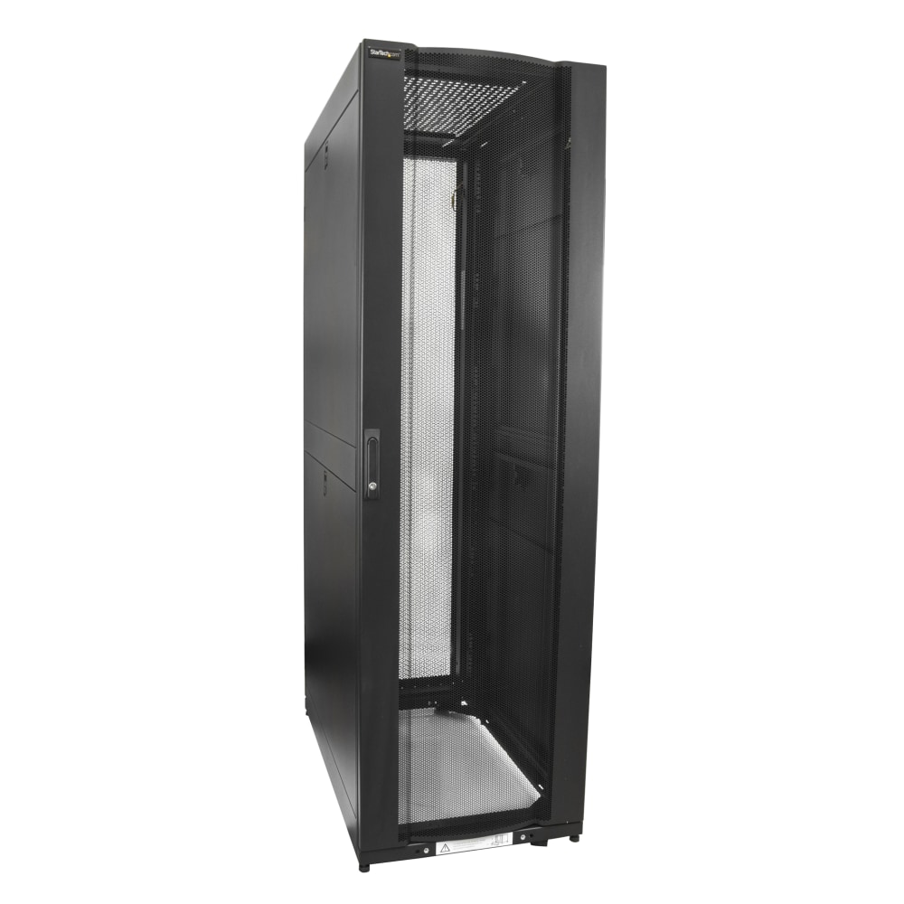 StarTech.com 42U Server Rack Cabinet - Adjustable Mounting Depth up to 37in - Fully Assembled with Lockable Doors - RK4242BK24 MPN:RK4242BK24