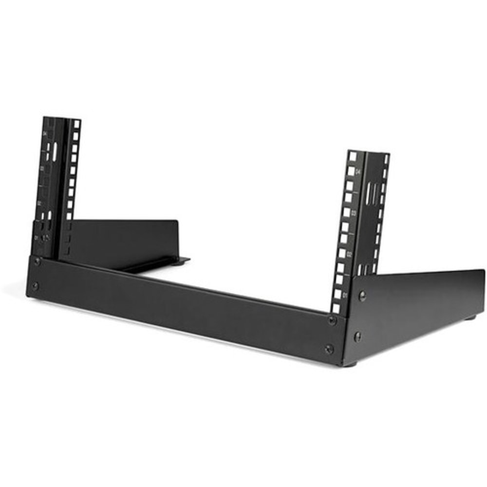 StarTech.com 4U Open Frame Desktop Rack - 2 Post - Weight Cap. 66 lbs. - Free Standing Network Rack (RK4OD) MPN:RK4OD