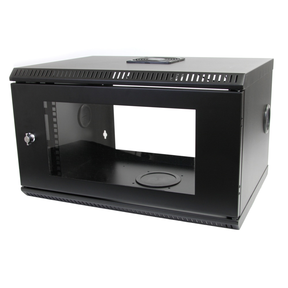 StarTech.com 6U 19in Wallmount Server Rack Cabinet Acrylic Door MPN:RK619WALL