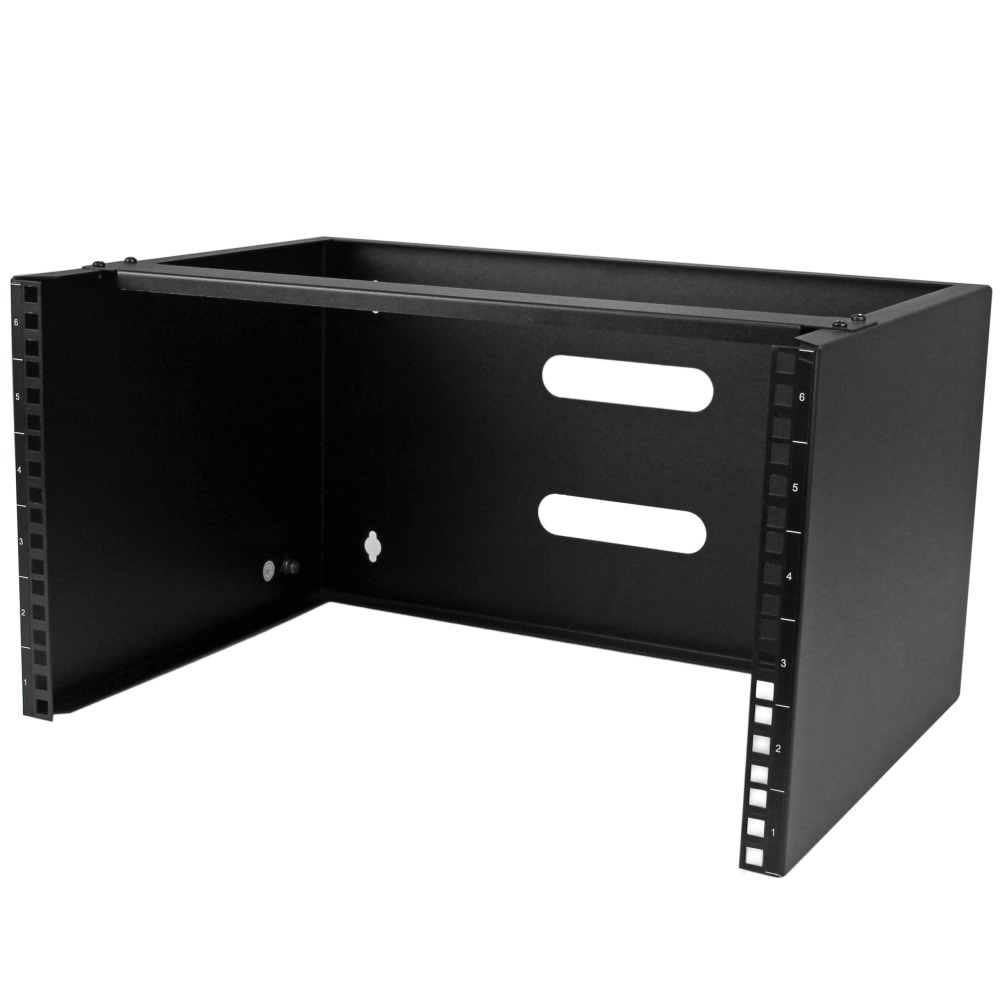 StarTech.com 6U 12in Deep Wall Mounting Bracket For Patch Panel MPN:WALLMOUNT6