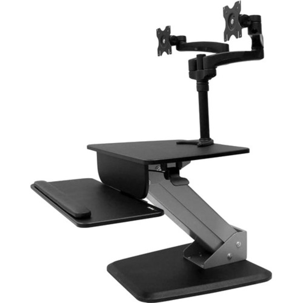 StarTech.com Dual Monitor Sit-to-stand Workstation - One-Touch Height Adjustment MPN:BNDSTSDUAL