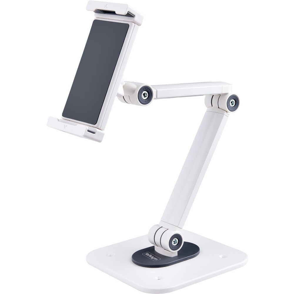 StarTech.com Adjustable Tablet Stand for Desk, Up to 1kg, Universal Tablet Stand Holder Desk/Wall, Ergonomic Articulating Tablet Mount MPN:ADJ-TABLET-STAND-W