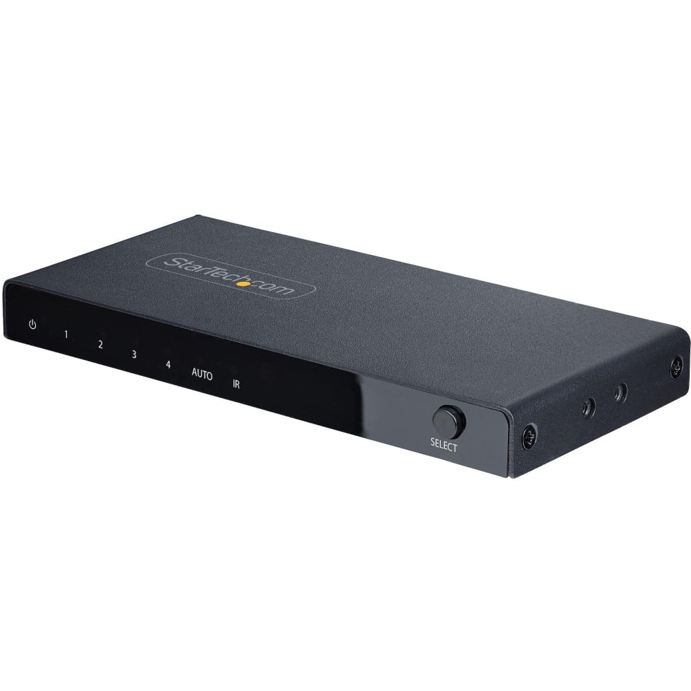 StarTech.com 4-Port 8K HDMI Switch, HDMI 2.1 Switcher 4K 120Hz HDR10+, 8K 60Hz UHD, HDMI Switch 4 In 1 Out, Auto/Manual Source Switching MPN:4PORT-8K-HDMI-SWITCH