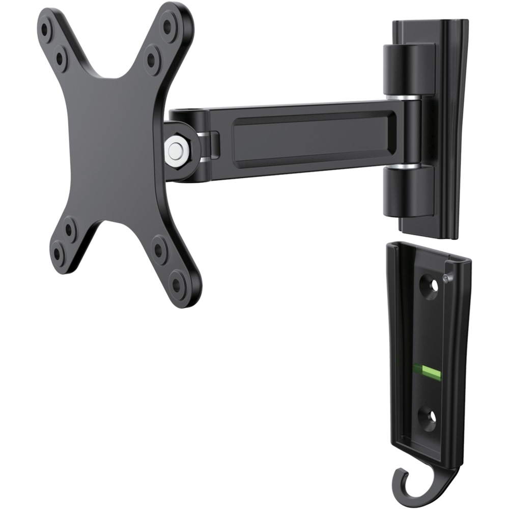 StarTech.com Wall Mount Monitor Arm - Single Swivel - For VESA Mount Monitors / Flat-Screen TVs up to 34in (33lb/15kg) - Monitor Wall Mount MPN:ARMWALLS