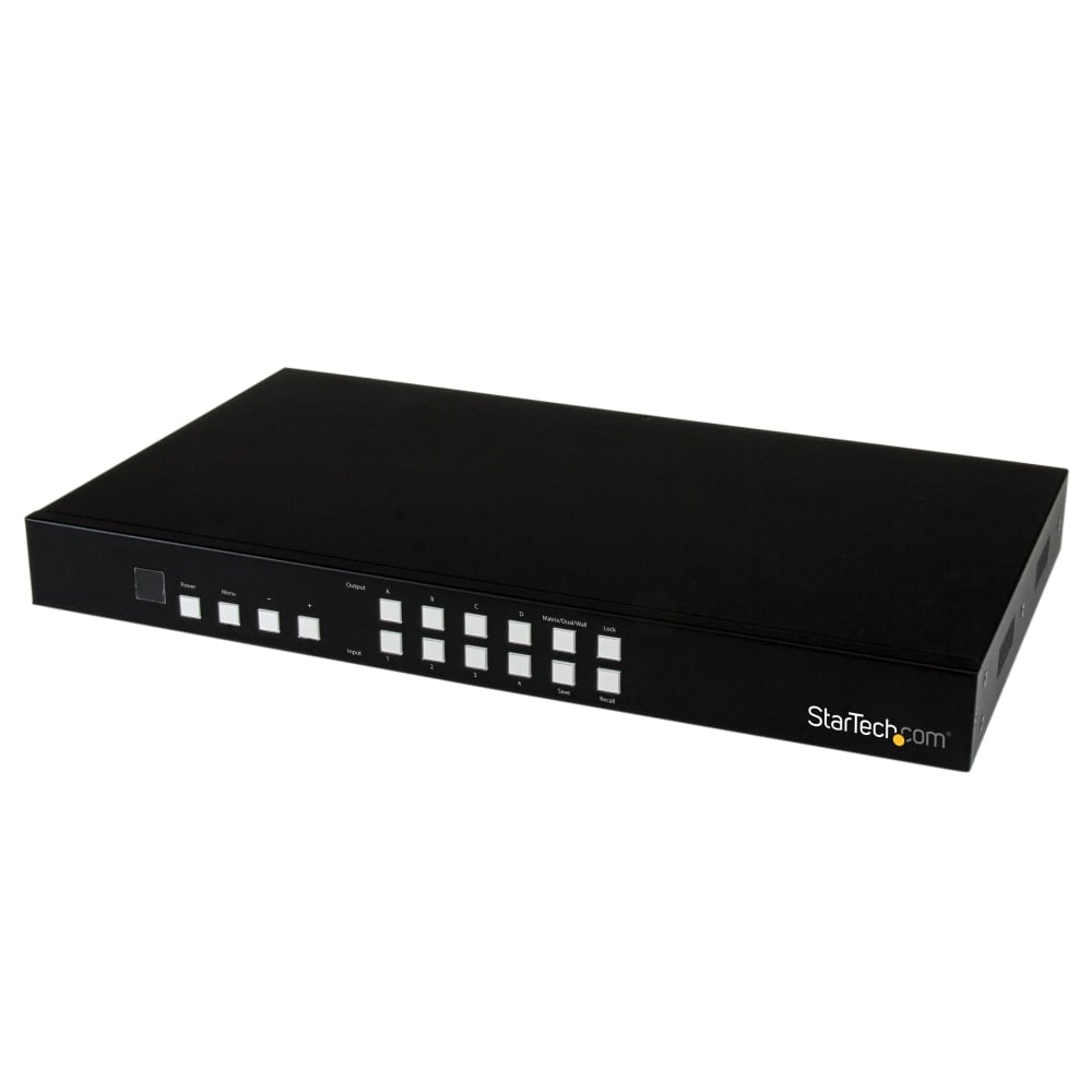 StarTech.com 4x4 HDMI Matrix Switch with Picture-and-Picture Multiviewer or Video Wall MPN:VS424HDPIP