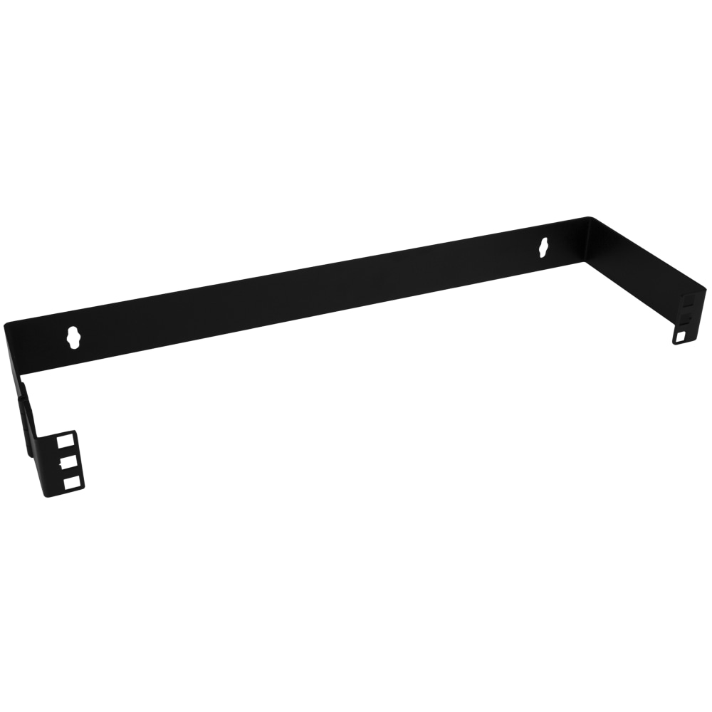 StarTech.com 1U 19in Hinged Wall Mounting Bracket For Patch Panel MPN:WALLMOUNTH1